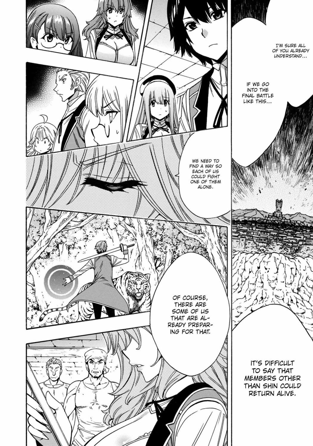 Kenja no Mago, chapter 70