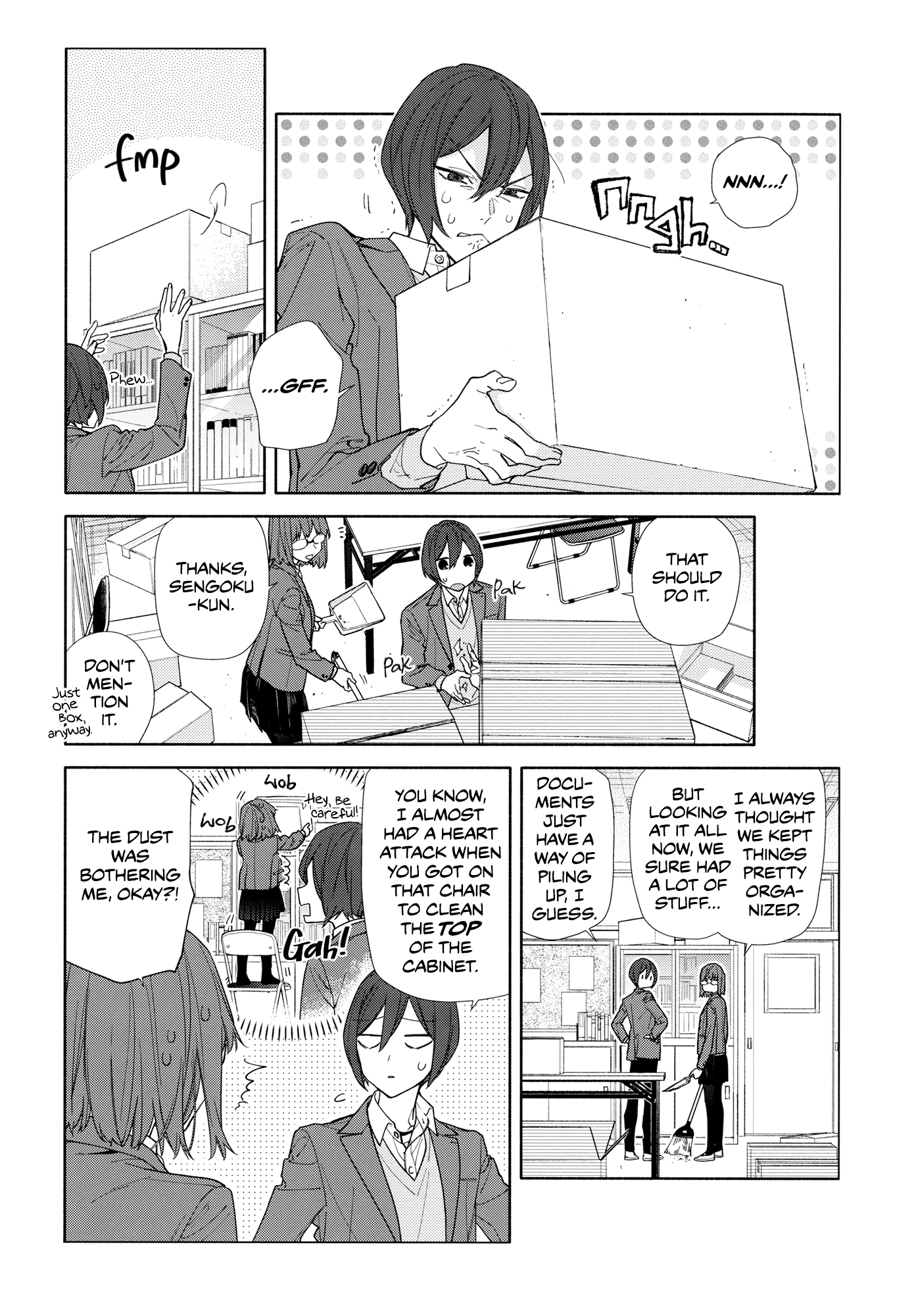 Horimiya, chapter 122.7