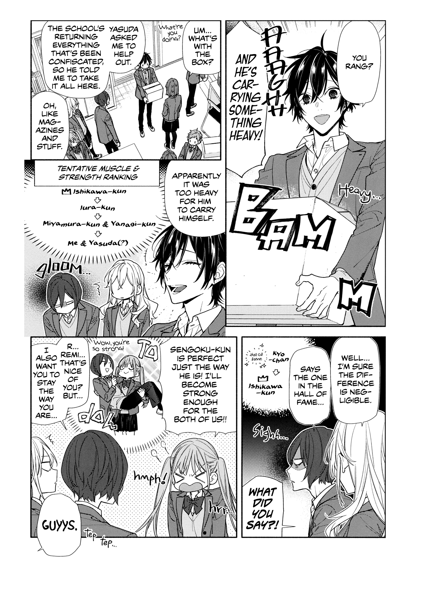 Horimiya, chapter 122.7