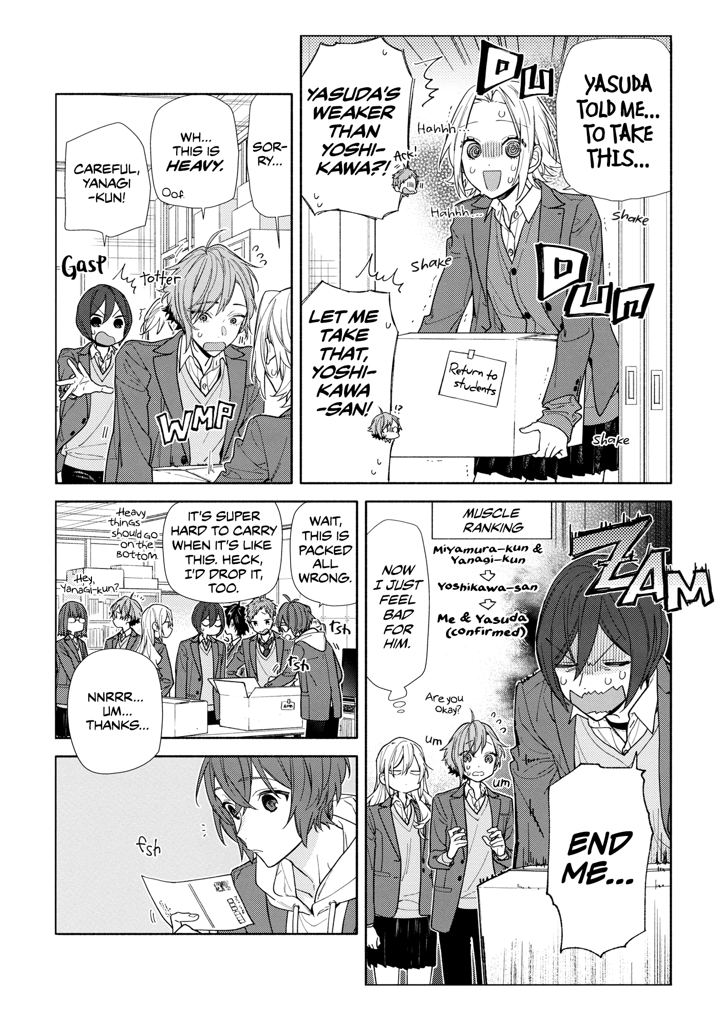 Horimiya, chapter 122.7