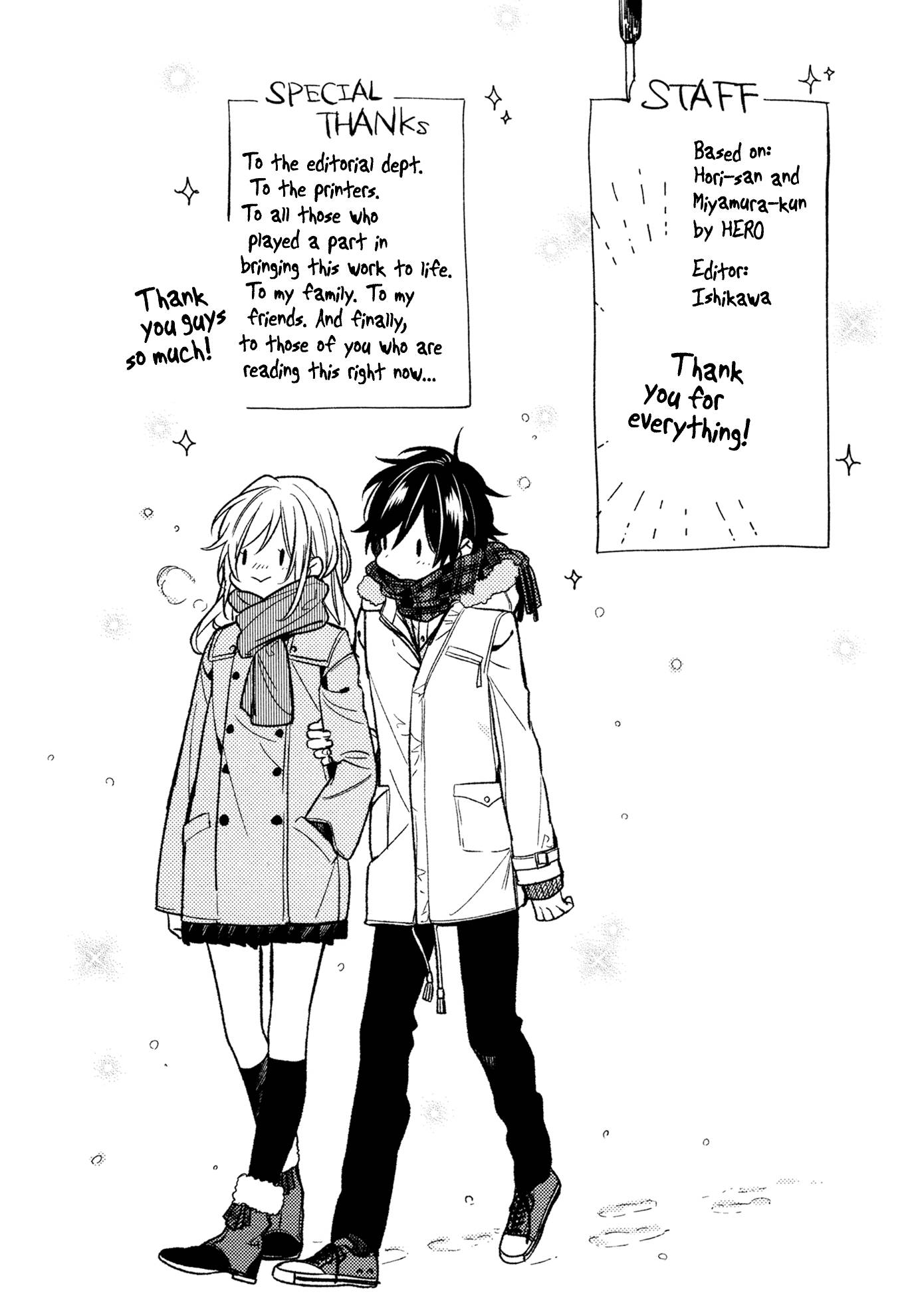 Horimiya, chapter 90.5