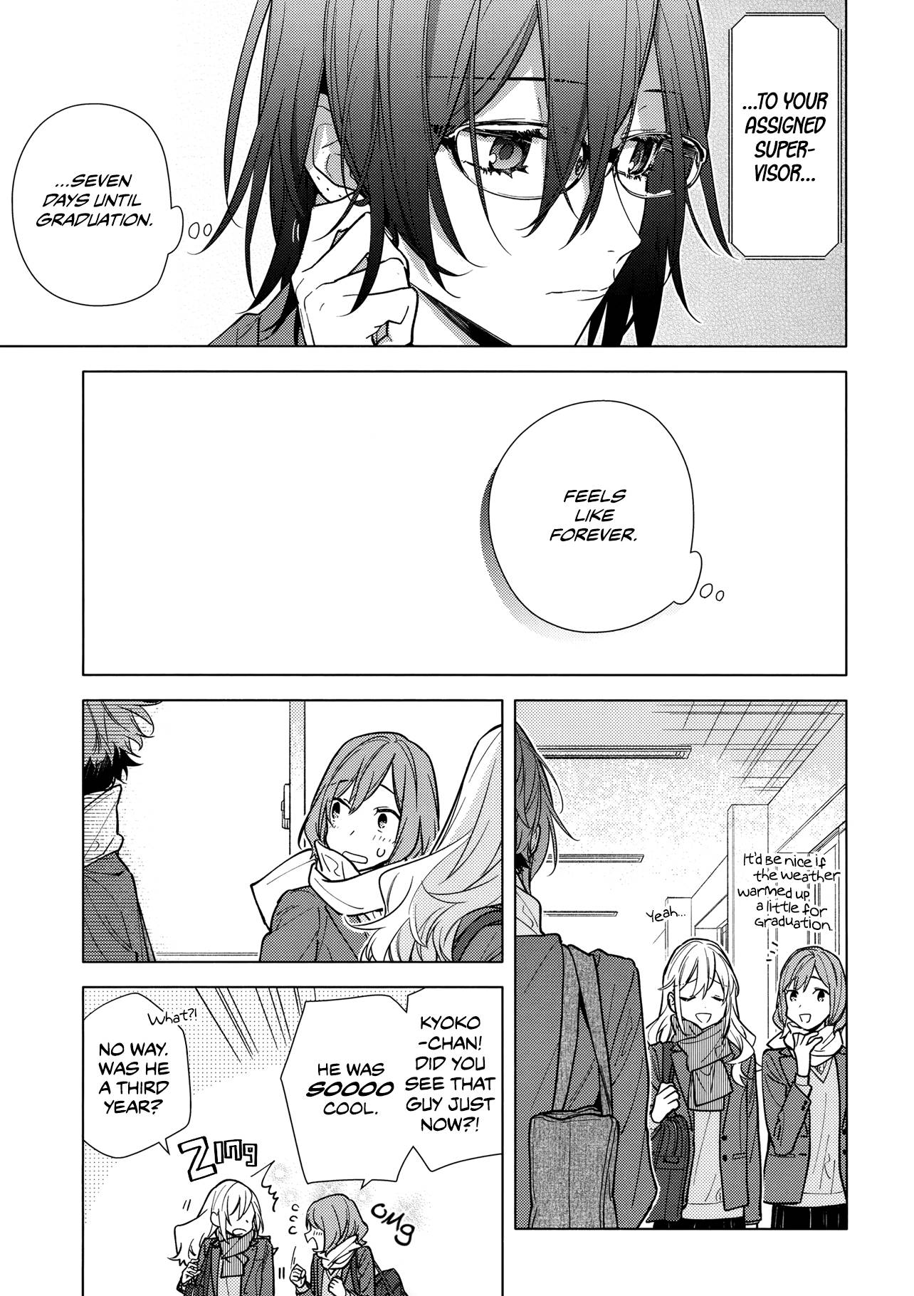 Horimiya, chapter 124