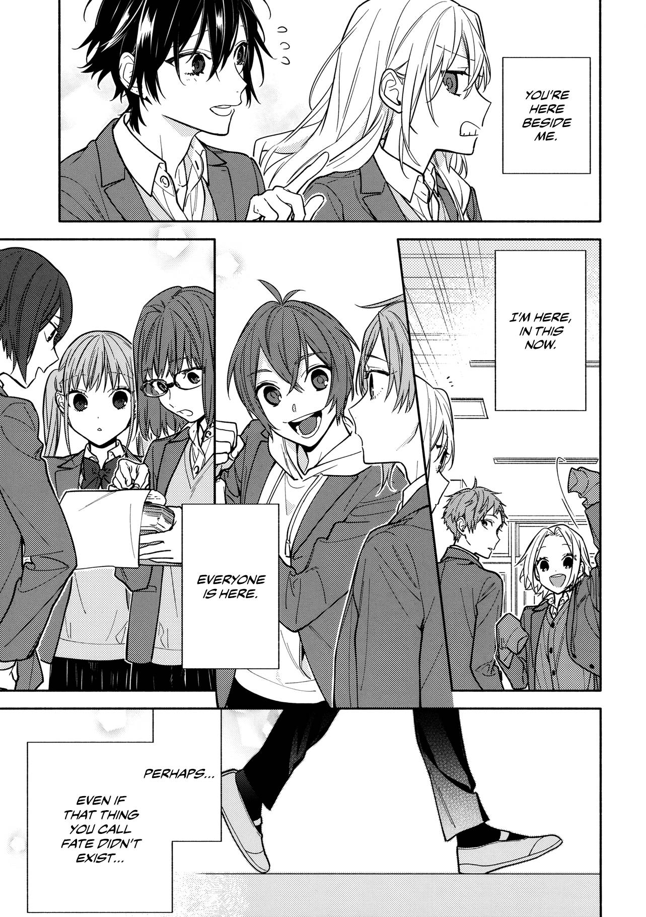 Horimiya, chapter 124