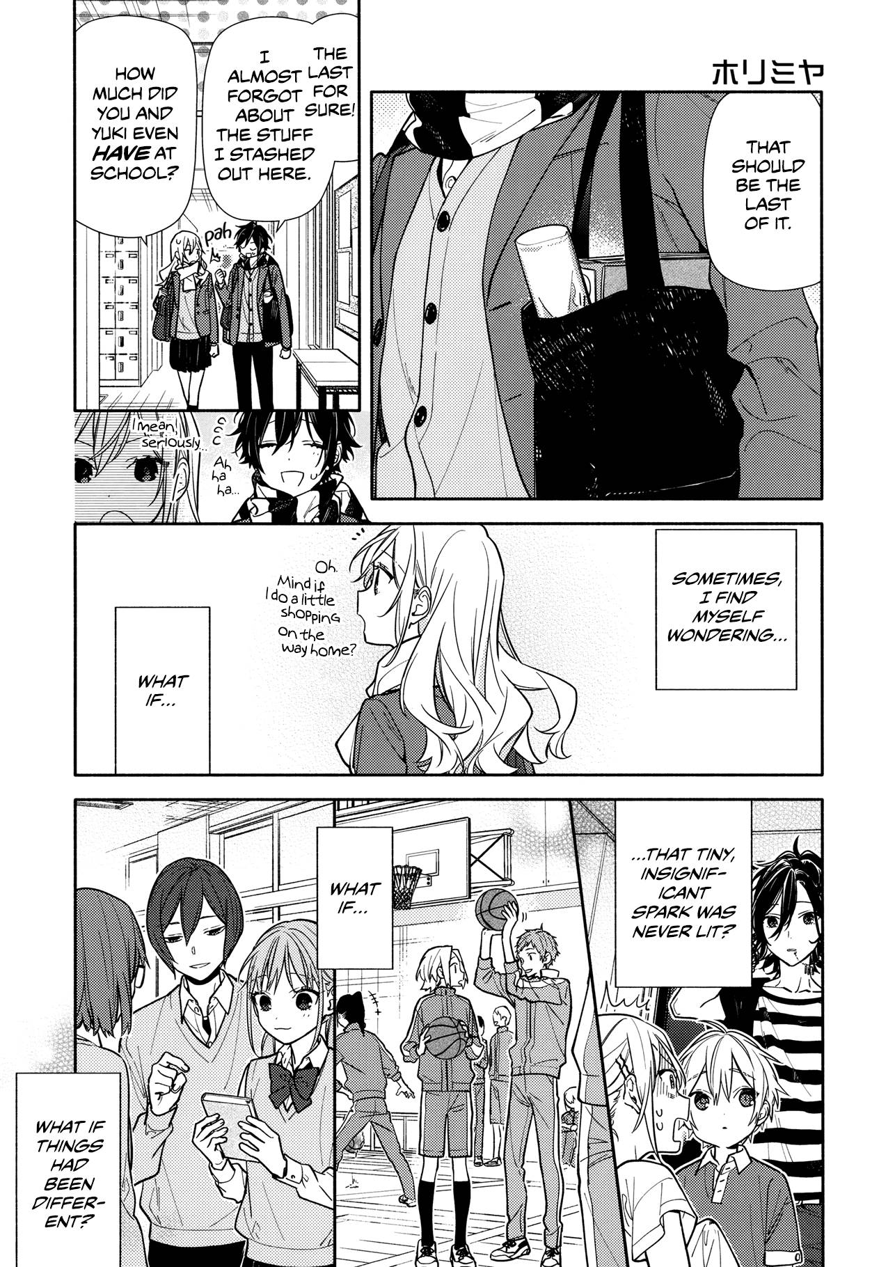 Horimiya, chapter 124