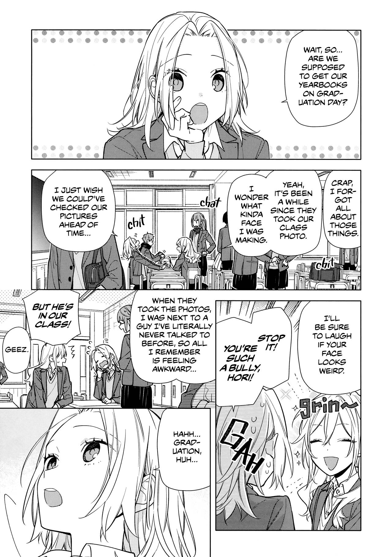 Horimiya, chapter 124