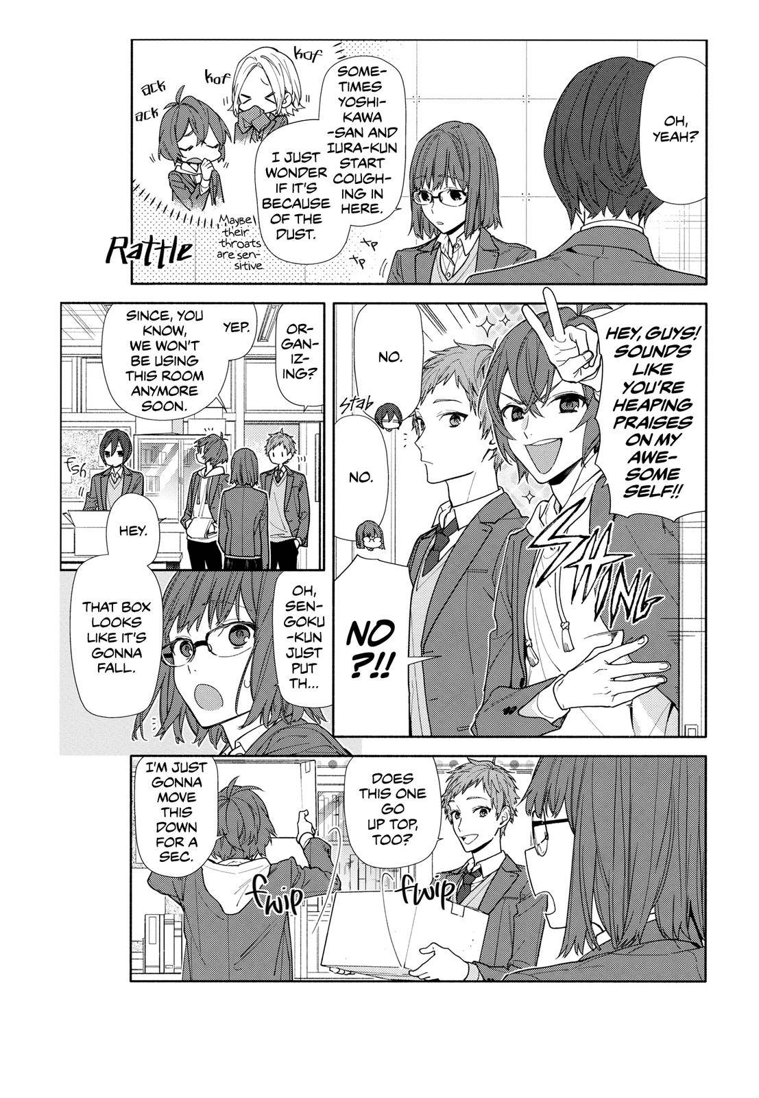 Horimiya, chapter 128