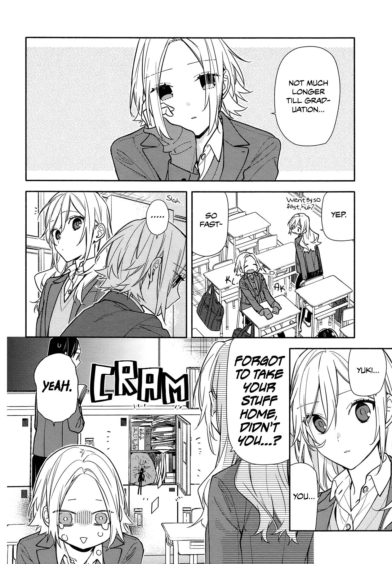 Horimiya, chapter 123