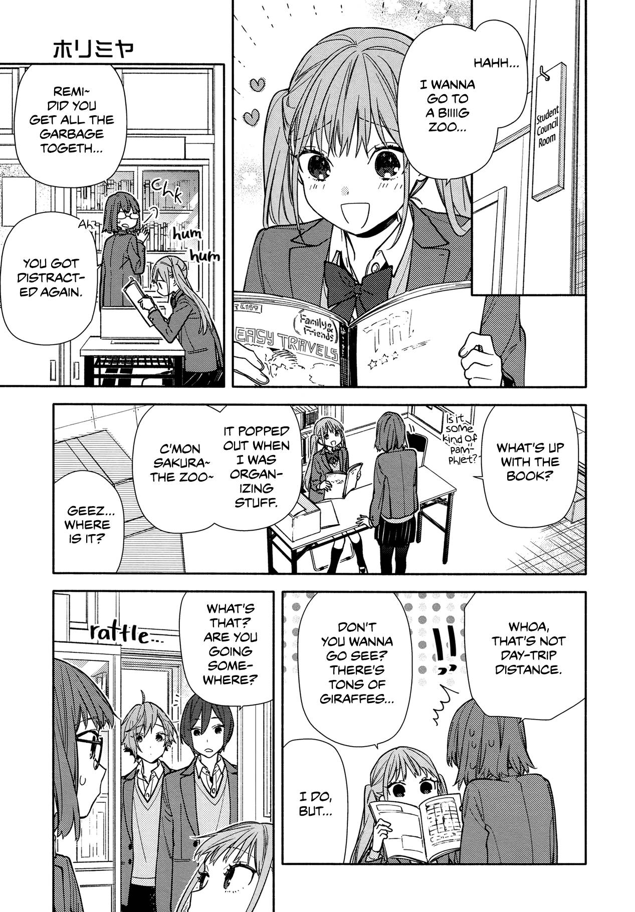 Horimiya, chapter 123