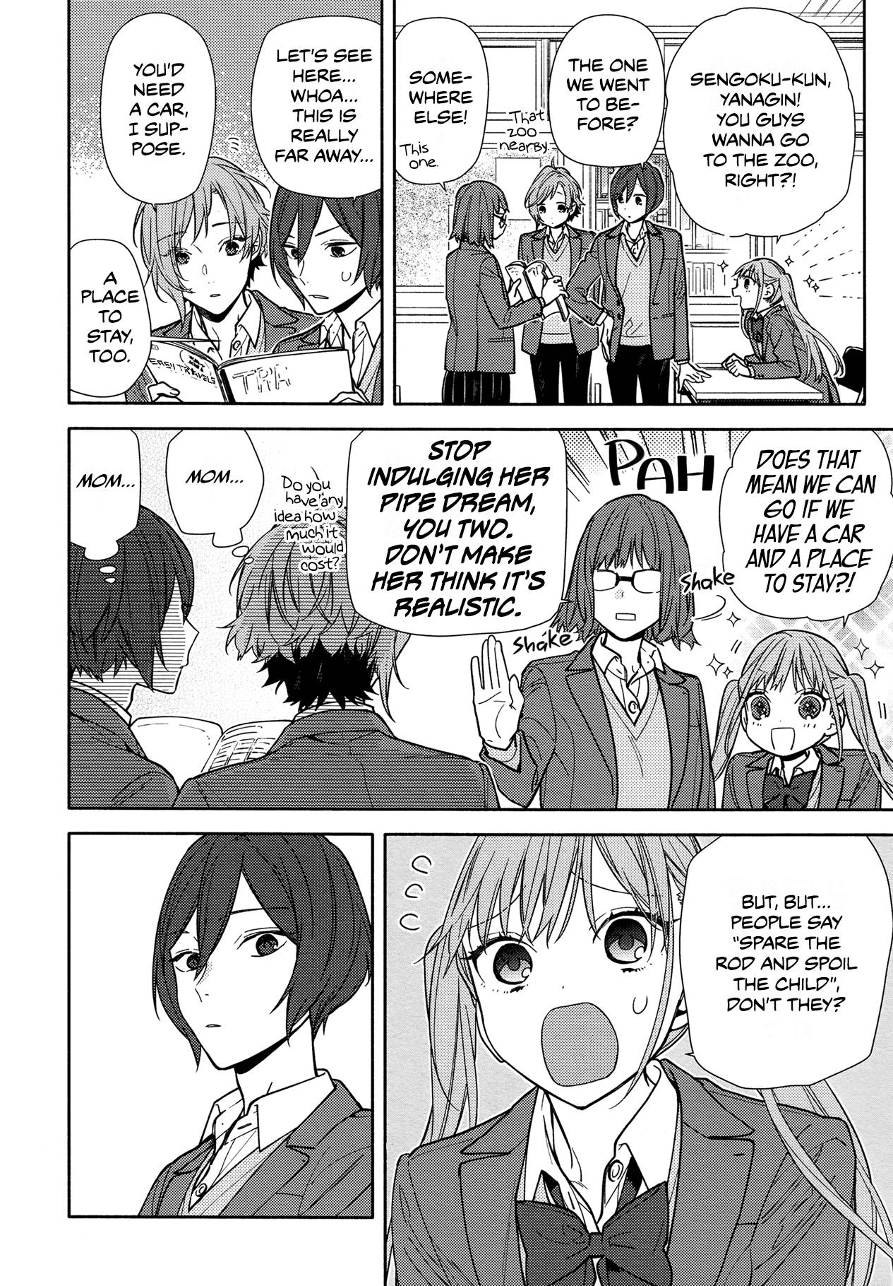 Horimiya, chapter 123