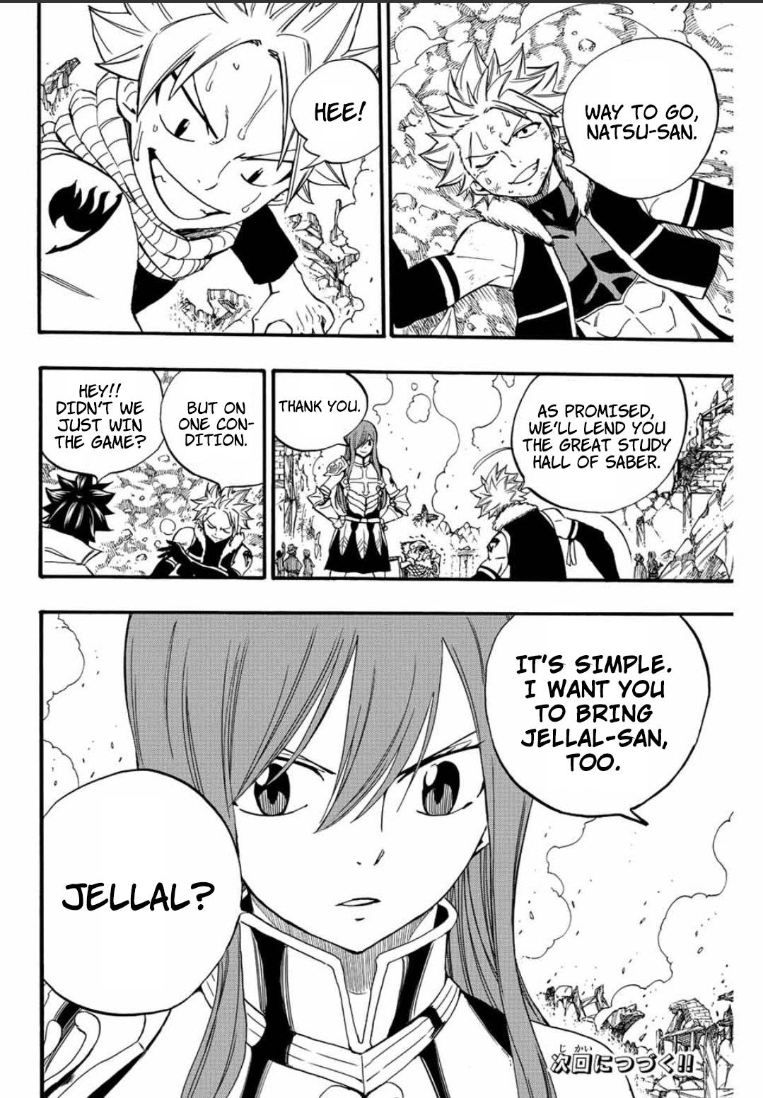 Fairy Tail 100 Years Quest, chapter 124