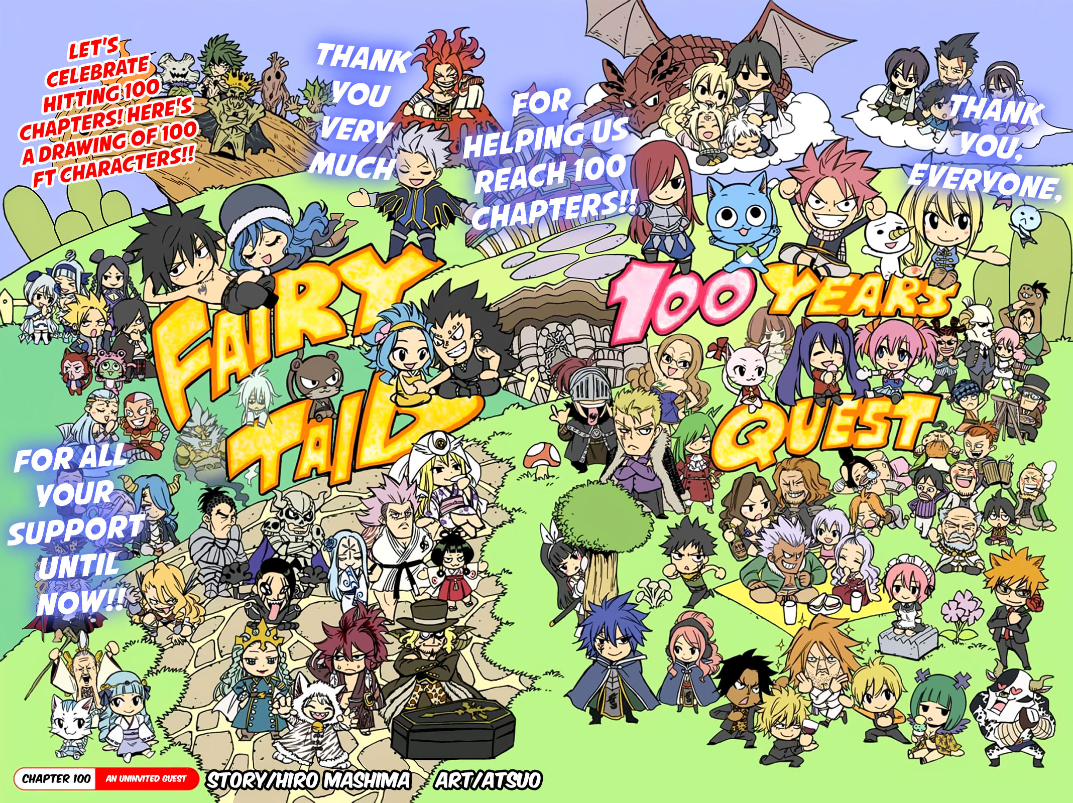 Fairy Tail 100 Years Quest, chapter 100