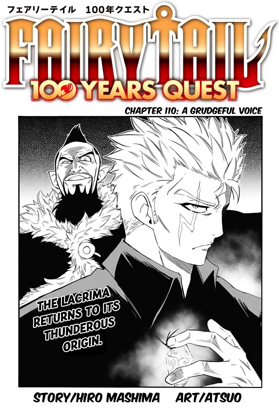 Fairy Tail 100 Years Quest, chapter 110