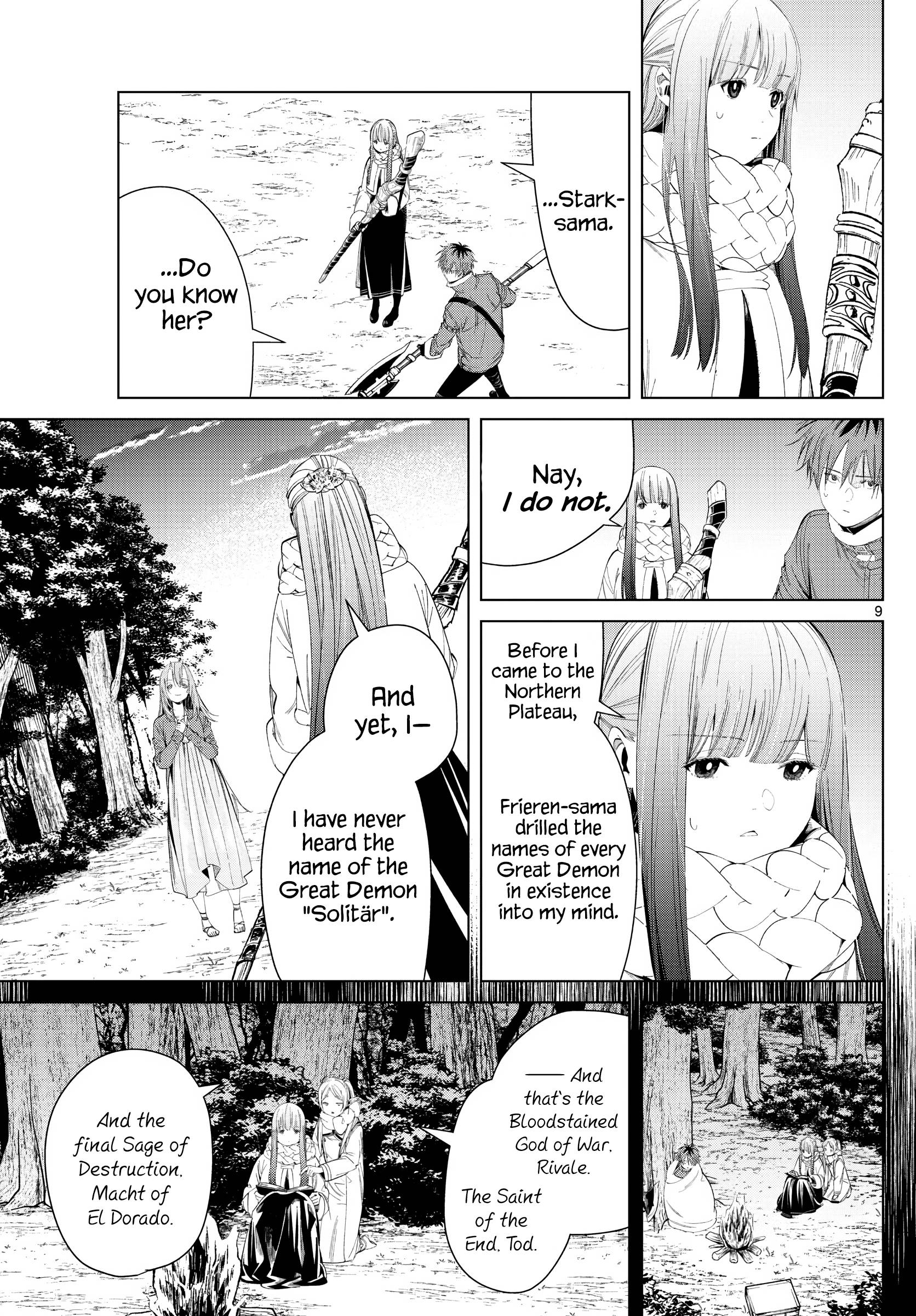 Sousou no Frieren, chapter 95