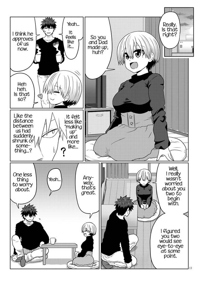 Uzaki-chan Wants to Hang Out!, Chapter 89