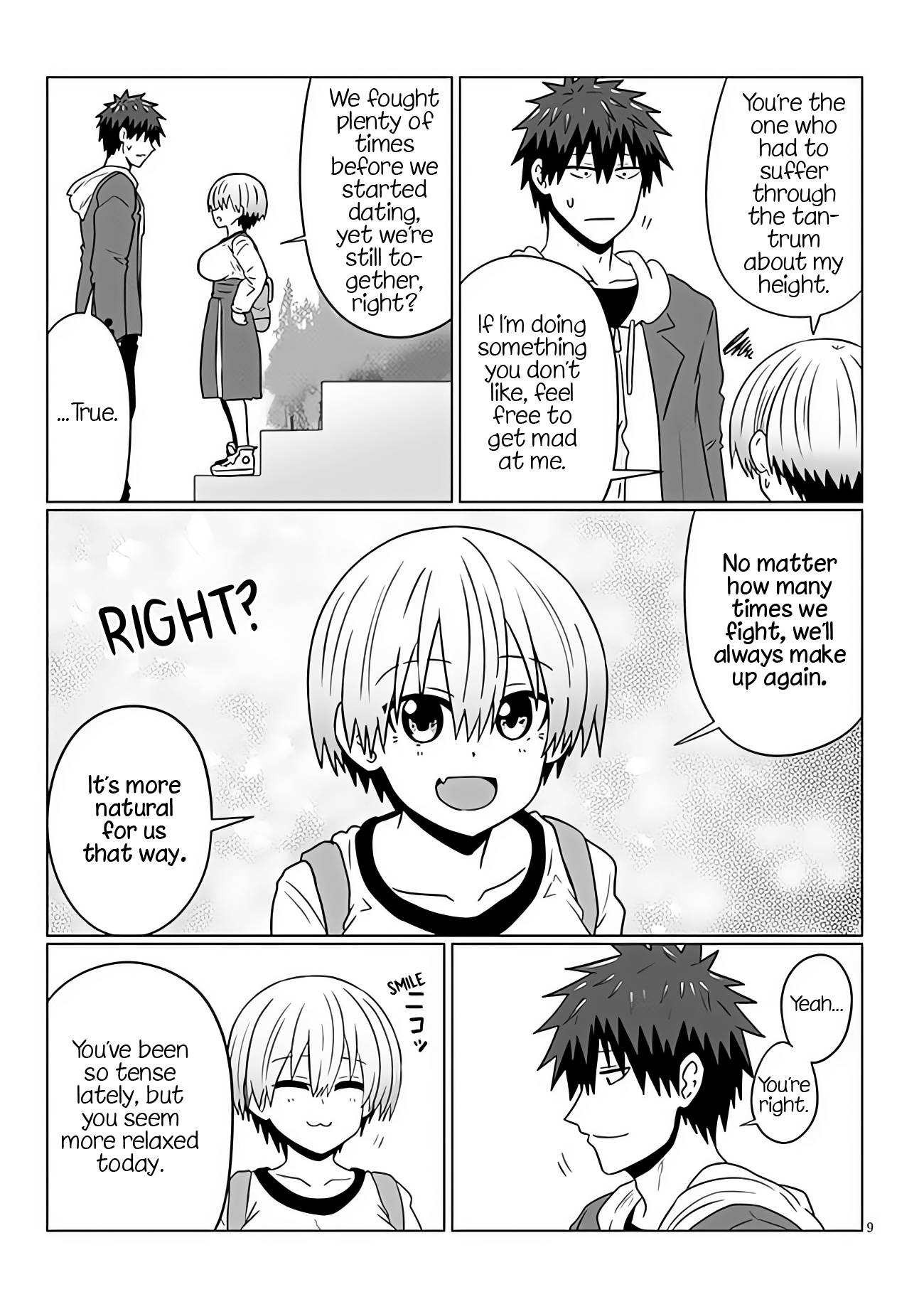 Uzaki-chan Wants to Hang Out!, Chapter 93