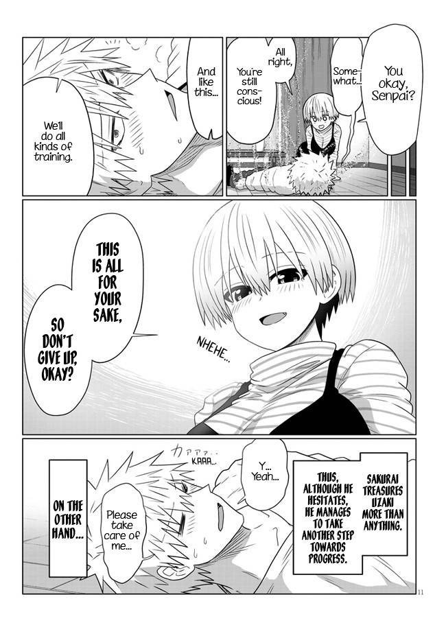 Uzaki-chan Wants to Hang Out!, Chapter 87