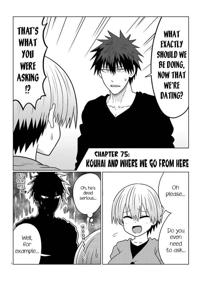 Uzaki-chan Wants to Hang Out!, Chapter 75