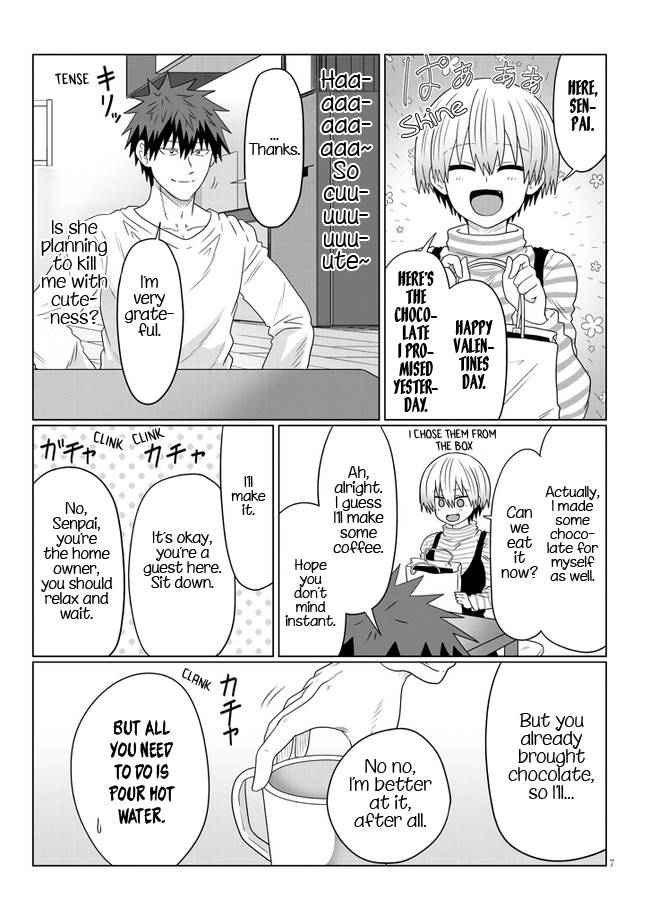 Uzaki-chan Wants to Hang Out!, Chapter 86