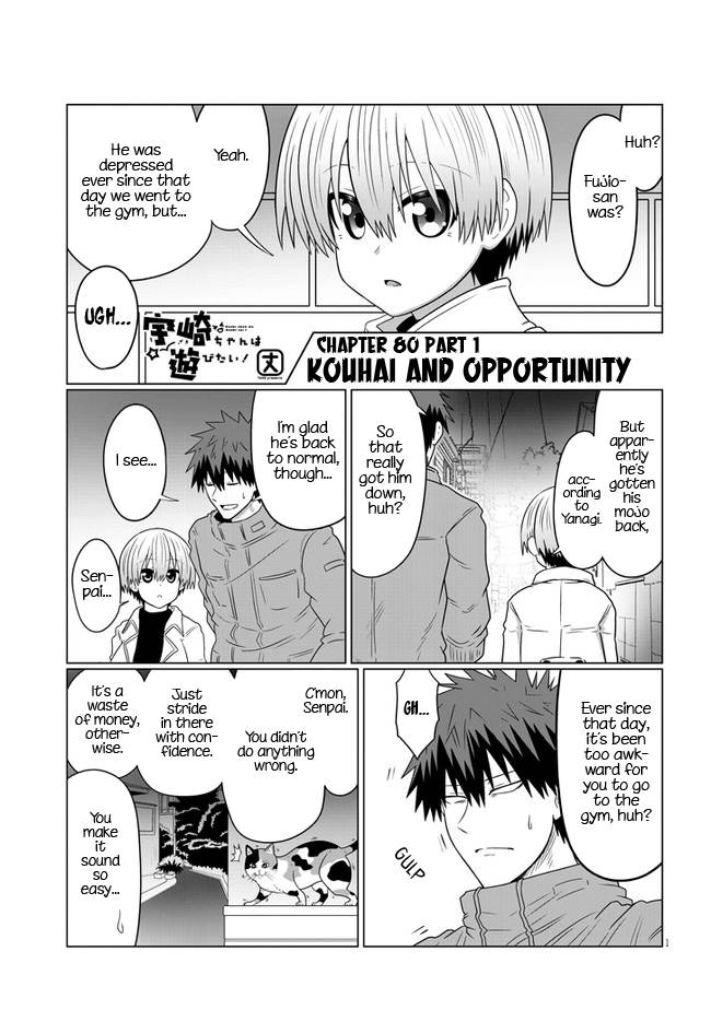 Uzaki-chan Wants to Hang Out!, Chapter 80