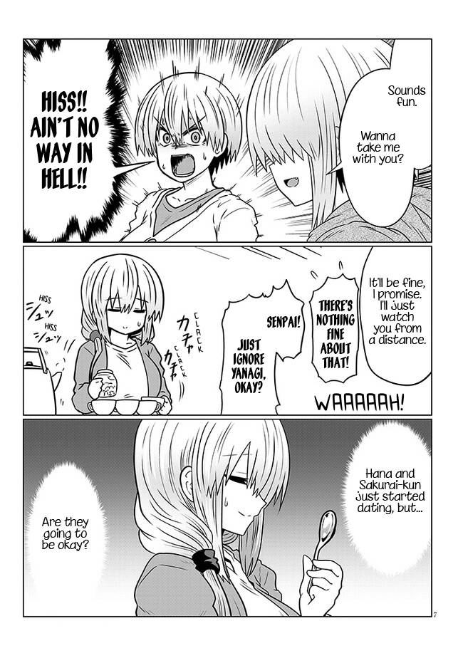 Uzaki-chan Wants to Hang Out!, Chapter 91.1