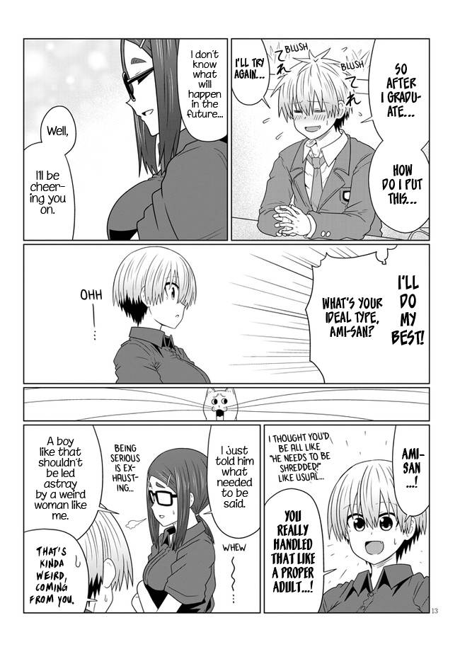 Uzaki-chan Wants to Hang Out!, Chapter 82