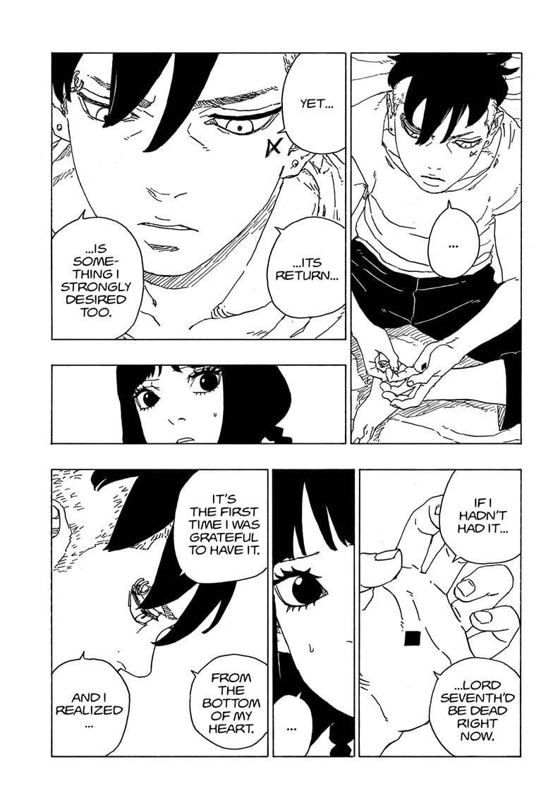 Boruto: Naruto Next Generations Chapter 70: From The Bottom Of My Heart | Page 11