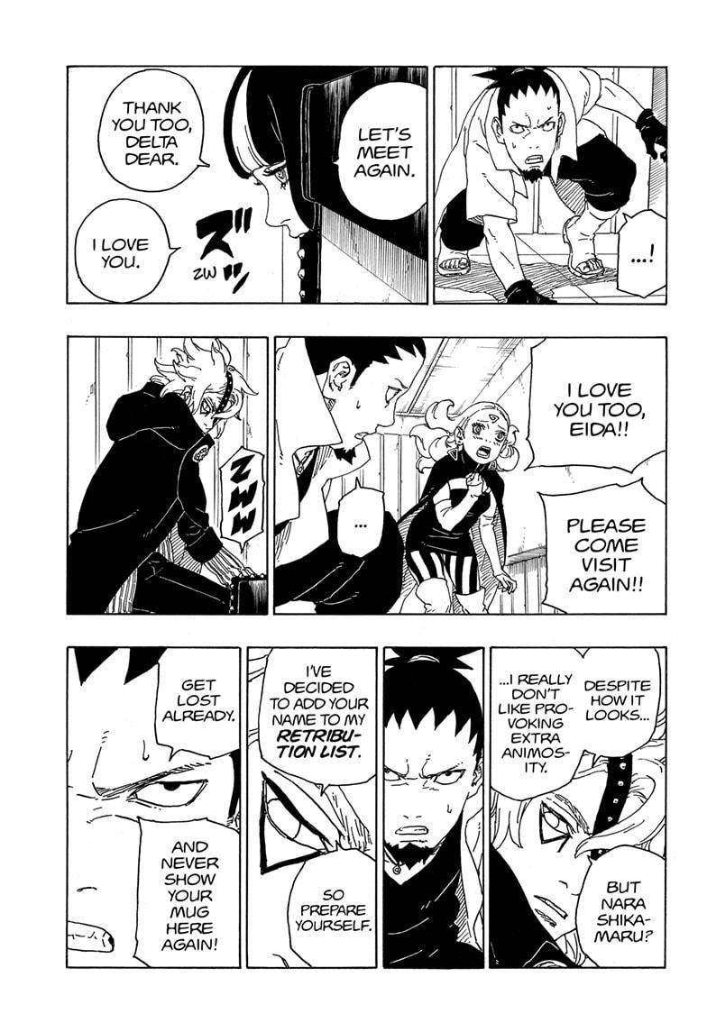 Boruto: Naruto Next Generations Chapter 70: From The Bottom Of My Heart | Page 27