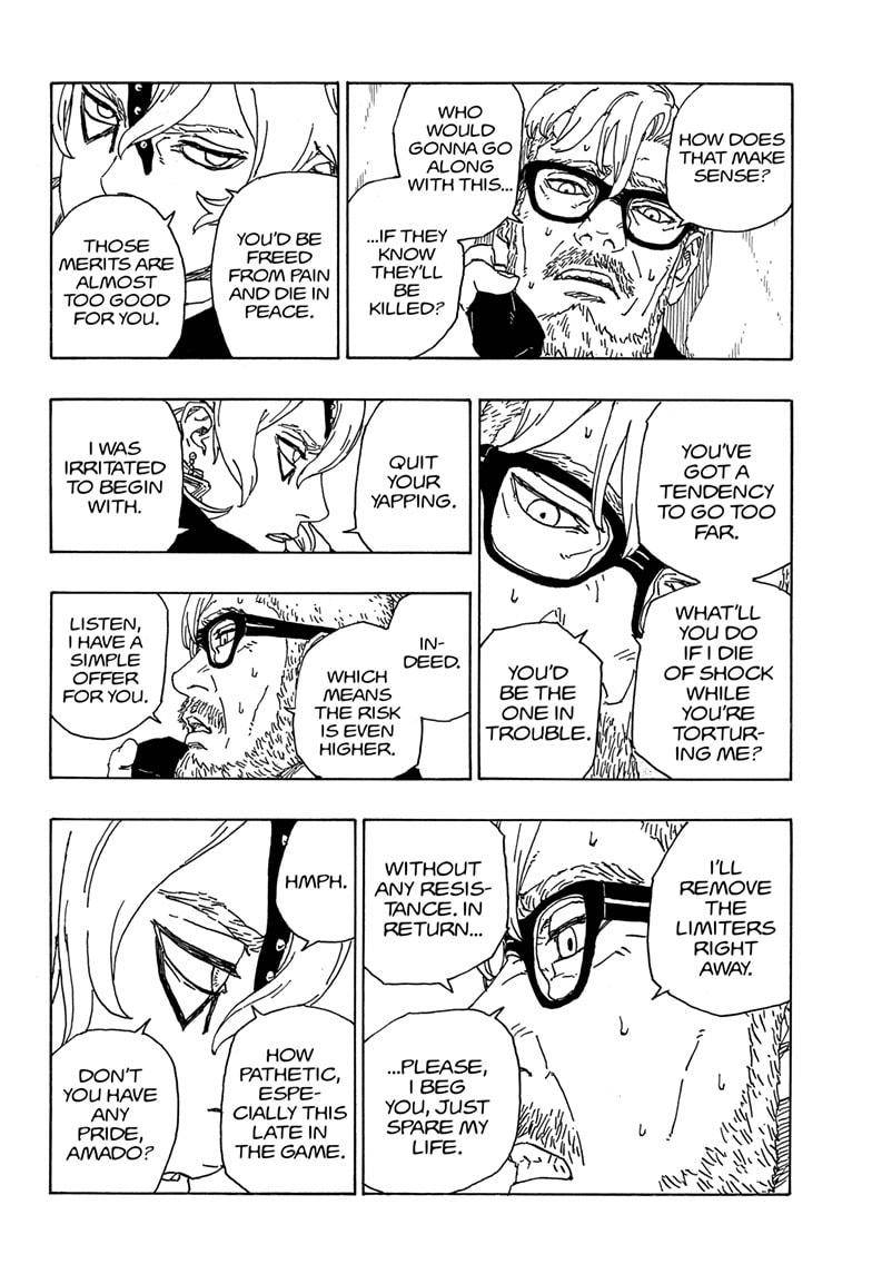Boruto: Naruto Next Generations Chapter 70: From The Bottom Of My Heart | Page 32