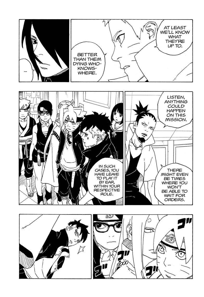 Boruto: Naruto Next Generations Chapter 73: A Special Mission | Page 38