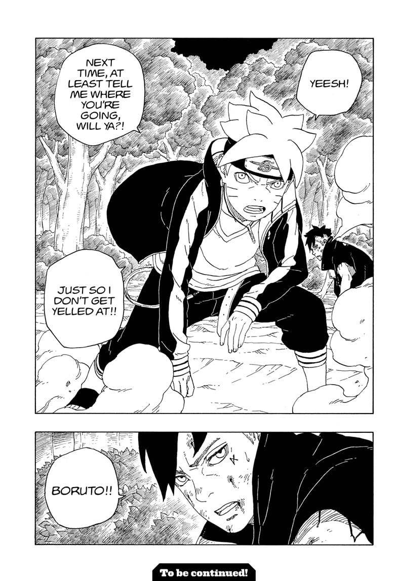 Boruto: Naruto Next Generations Chapter 62: Run In | Page 40