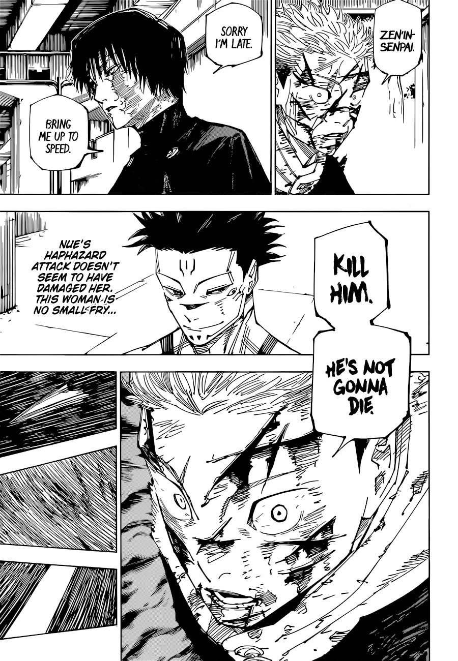 Yuji's Transformation in Jujutsu Kaisen Chapter 215 Review — Eightify