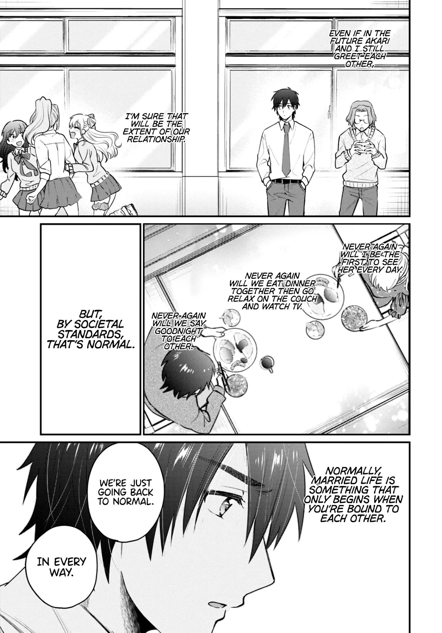 Fuufu Ijou Koibito Miman, Chapter 42