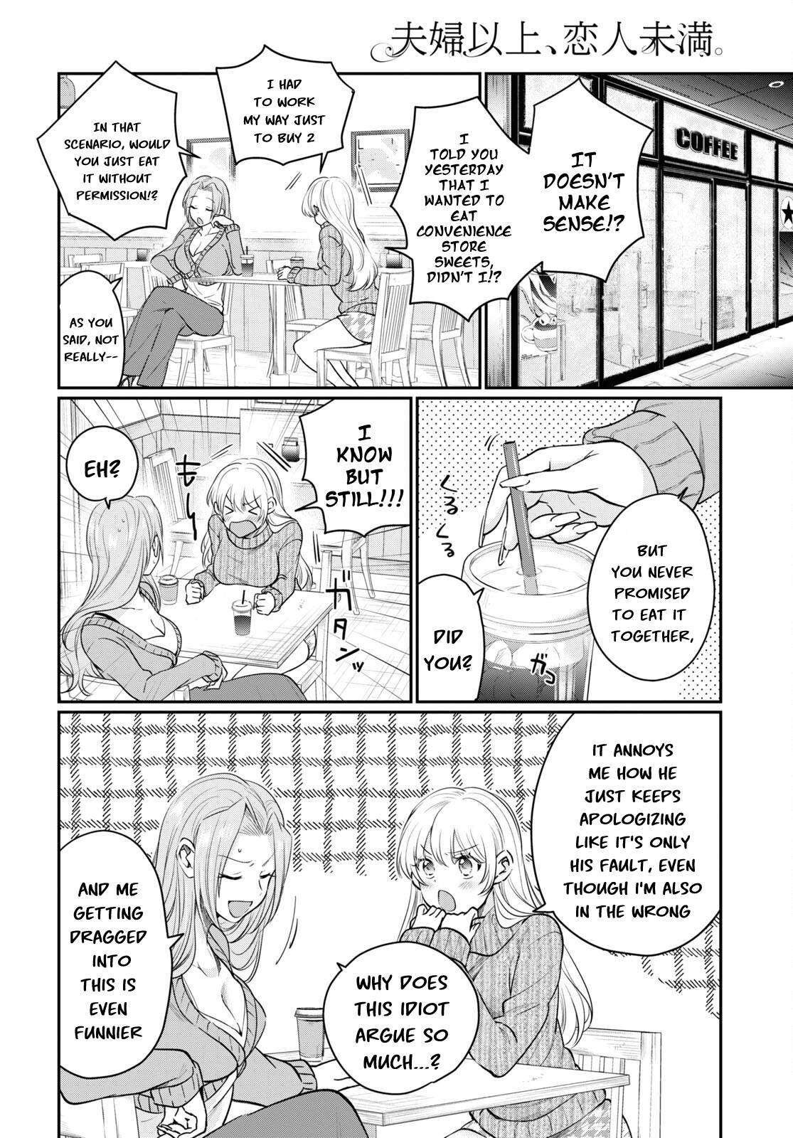 Fuufu Ijou Koibito Miman, Chapter 46