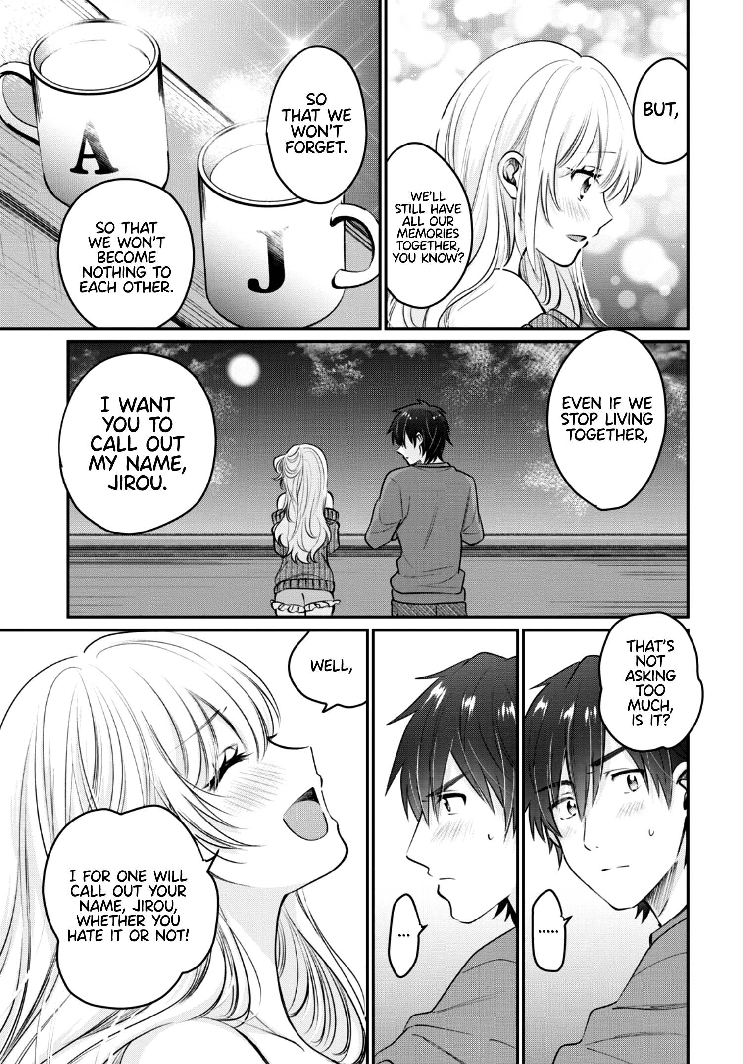 Fuufu Ijou Koibito Miman, Chapter 40