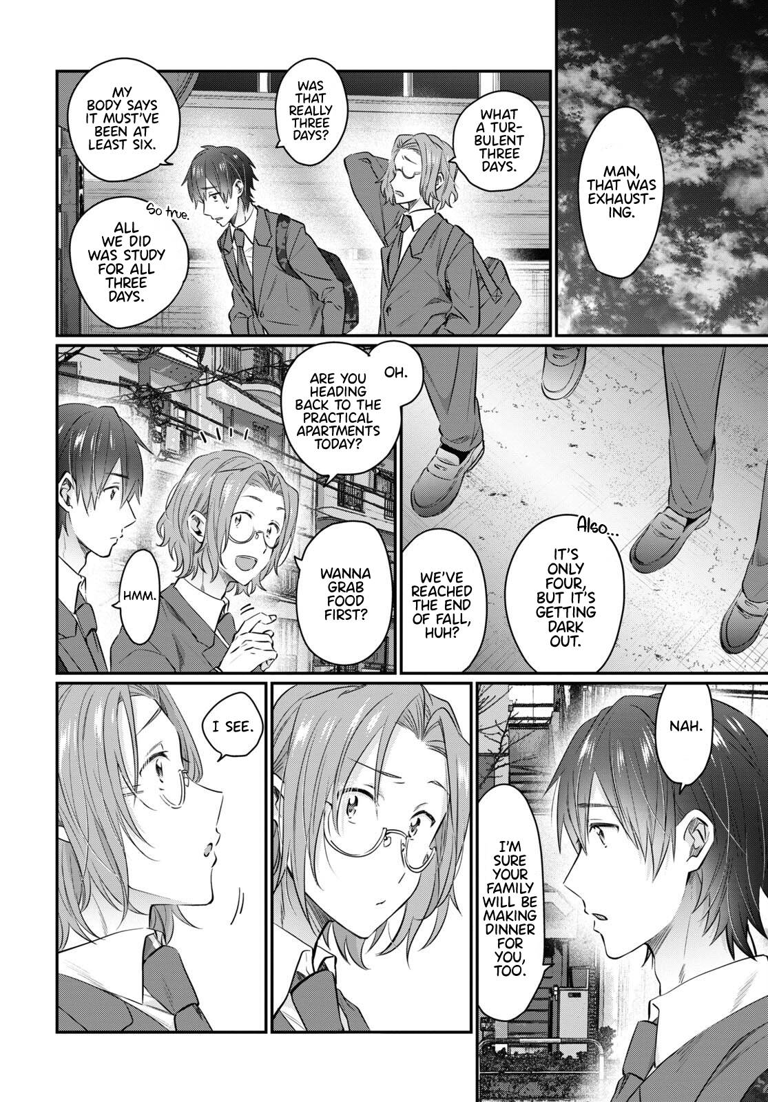 Fuufu Ijou Koibito Miman, Chapter 59