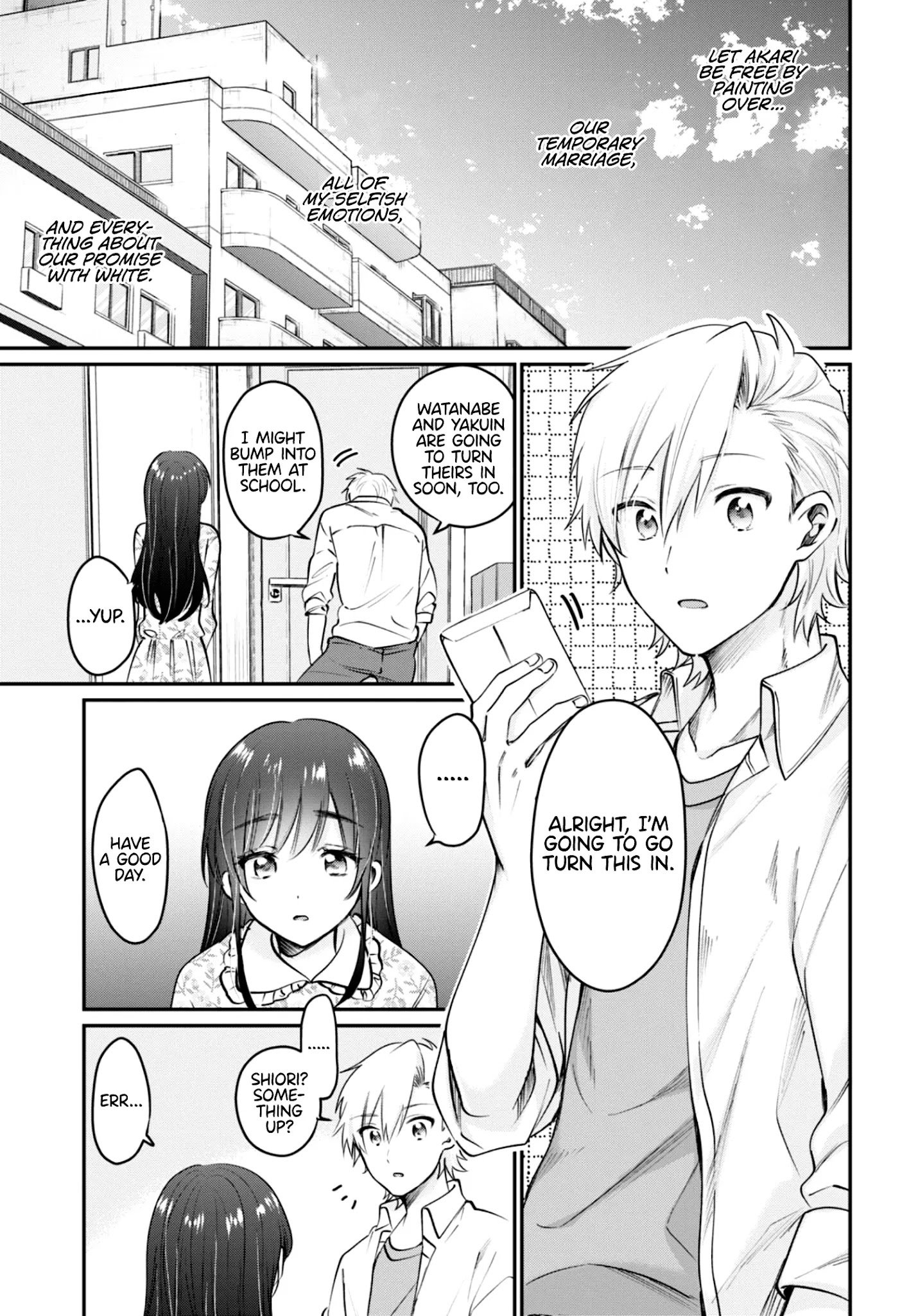 Fuufu Ijou Koibito Miman, Chapter 41