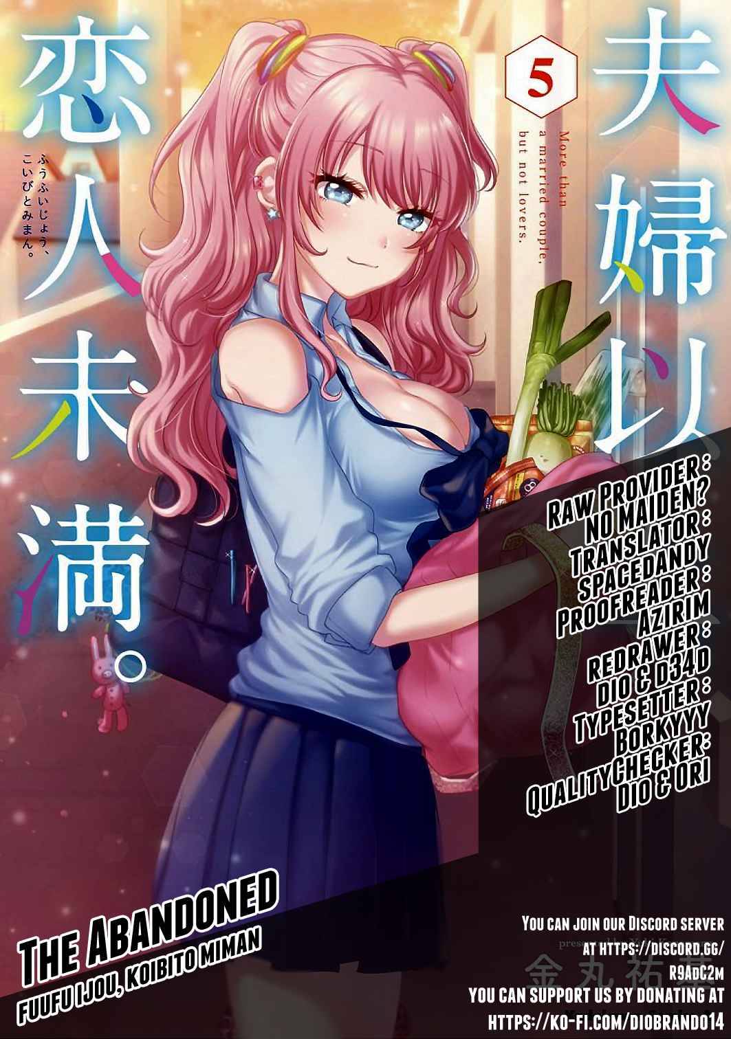 Fuufu Ijou Koibito Miman, Chapter 45