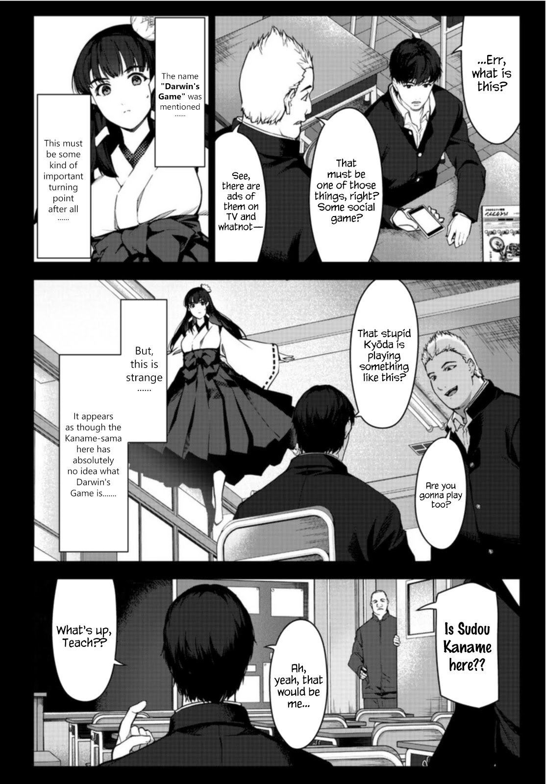 Darwin’s Game, chapter 96