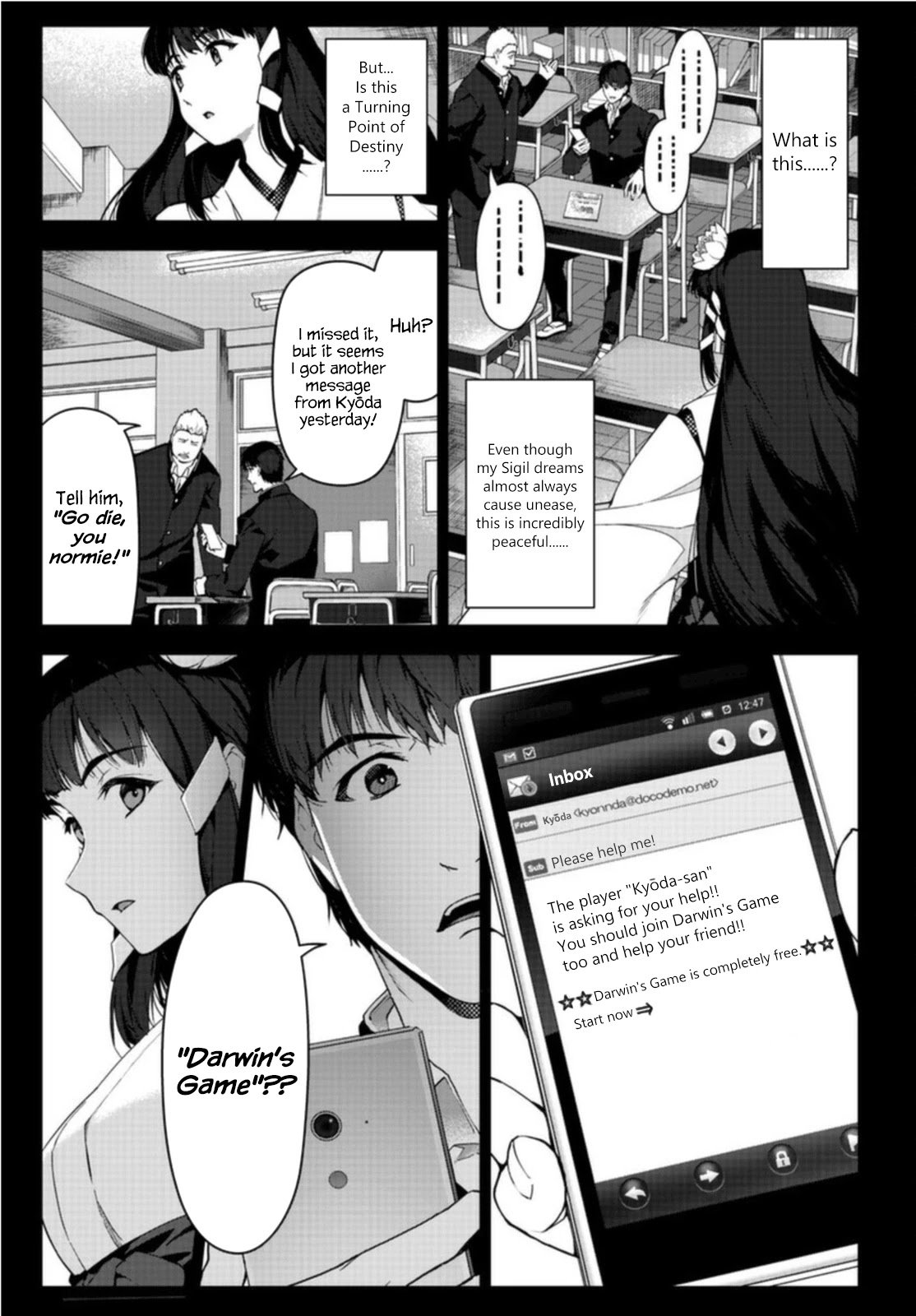 Darwin’s Game, chapter 96