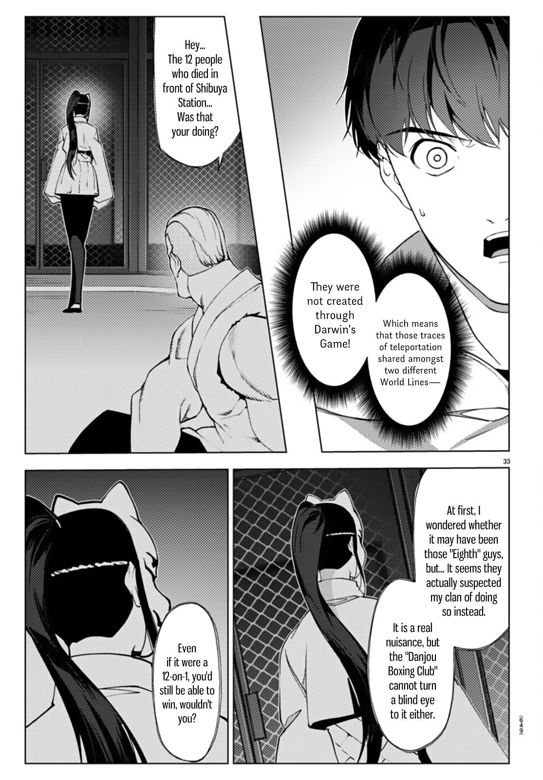 Darwin’s Game, chapter 107