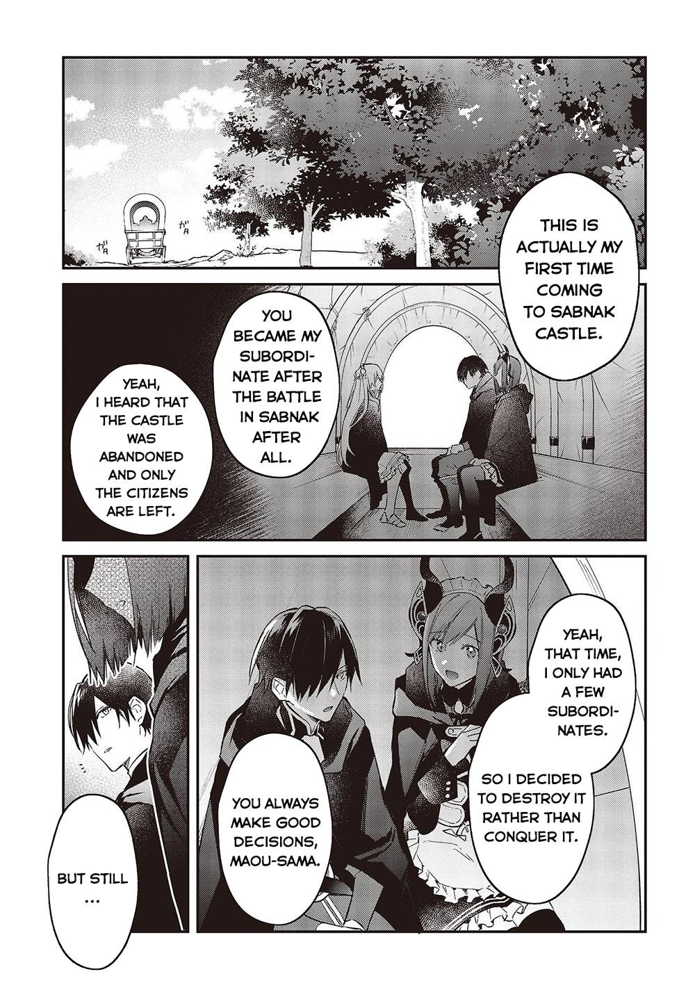 Maou – Chapter 42-43: Each one's night – Reigokai: Isekai Translations