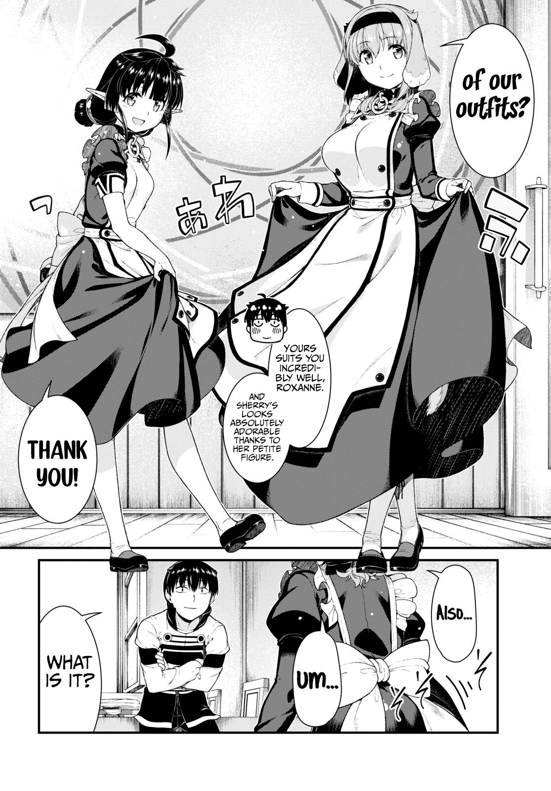 Isekai Meikyuu de Harem o, chapter 73