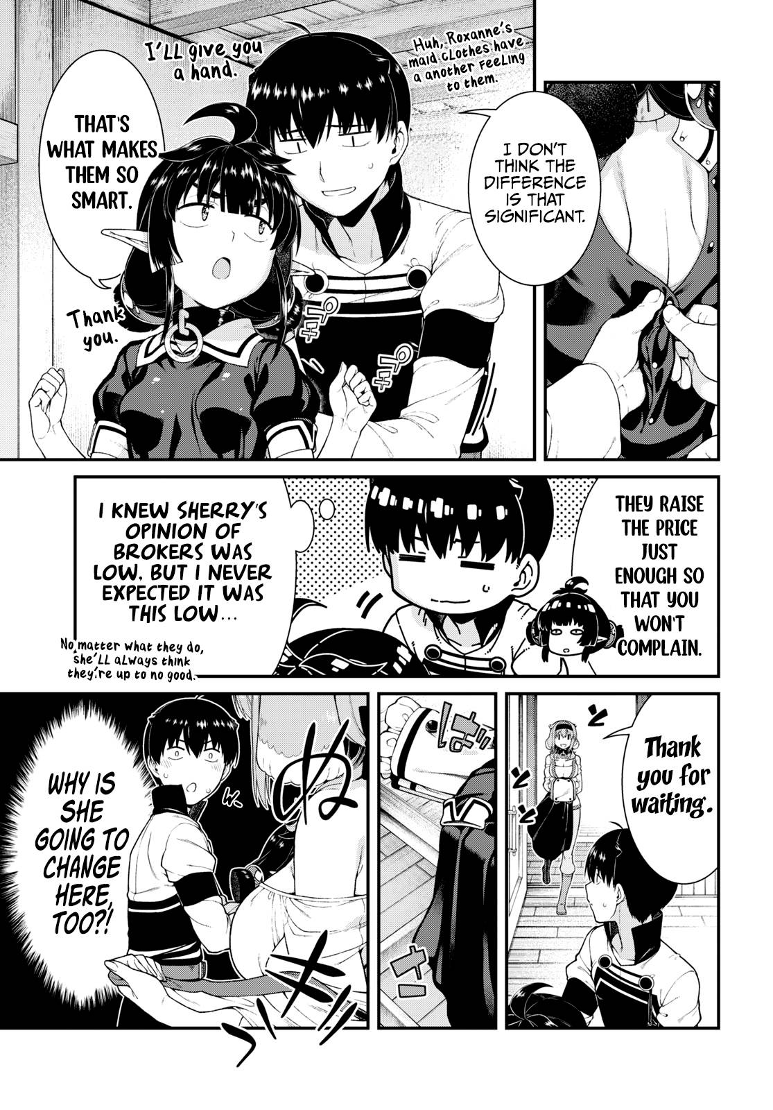 Isekai Meikyuu de Harem o, chapter 72