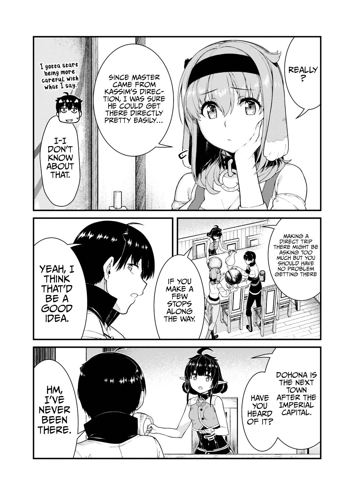 Isekai Meikyuu de Harem o, chapter 70