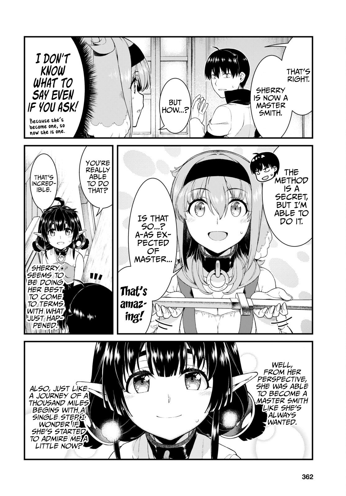 Isekai Meikyuu de Harem o, chapter 54