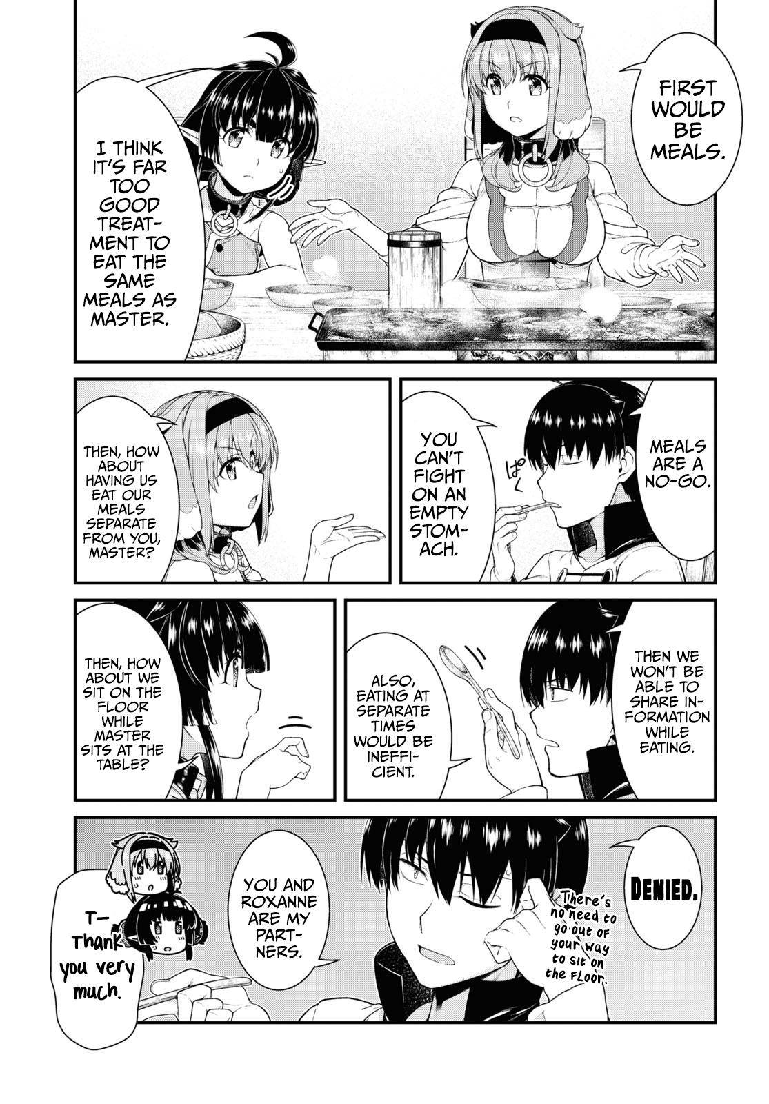 Isekai Meikyuu de Harem o, chapter 60