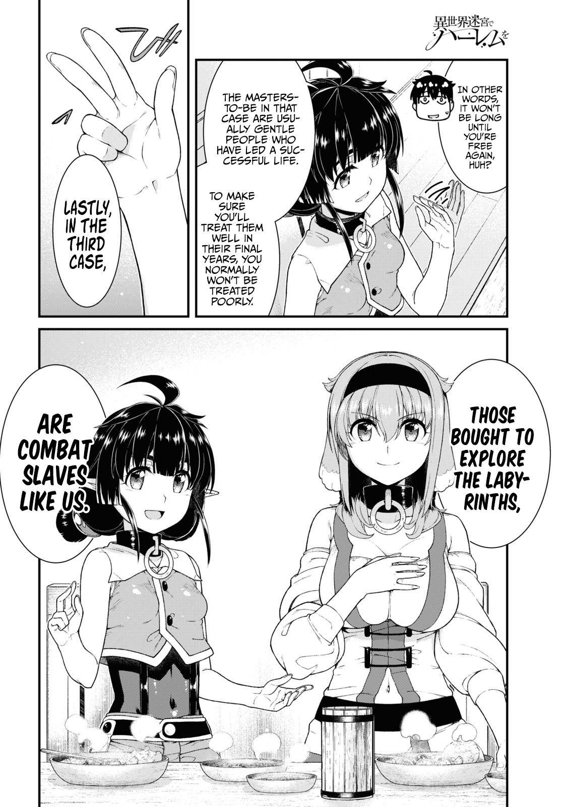 Isekai Meikyuu de Harem o, chapter 60