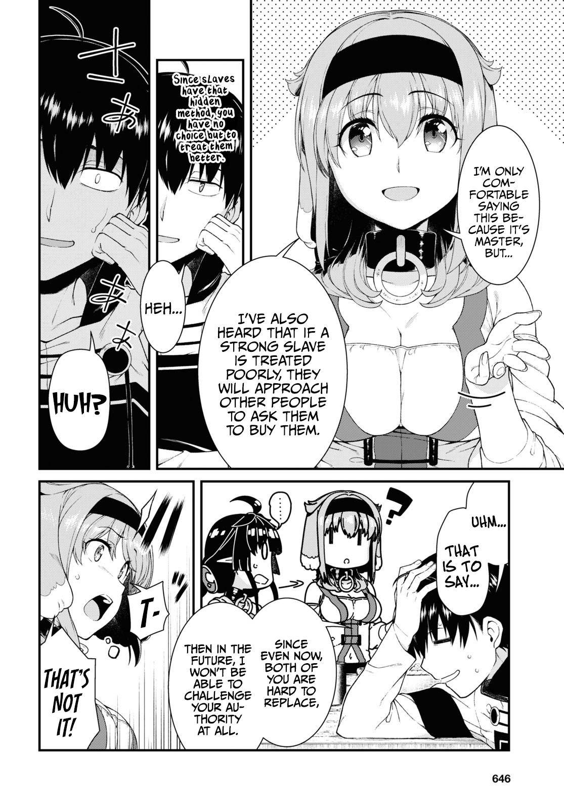 Isekai Meikyuu de Harem o, chapter 60