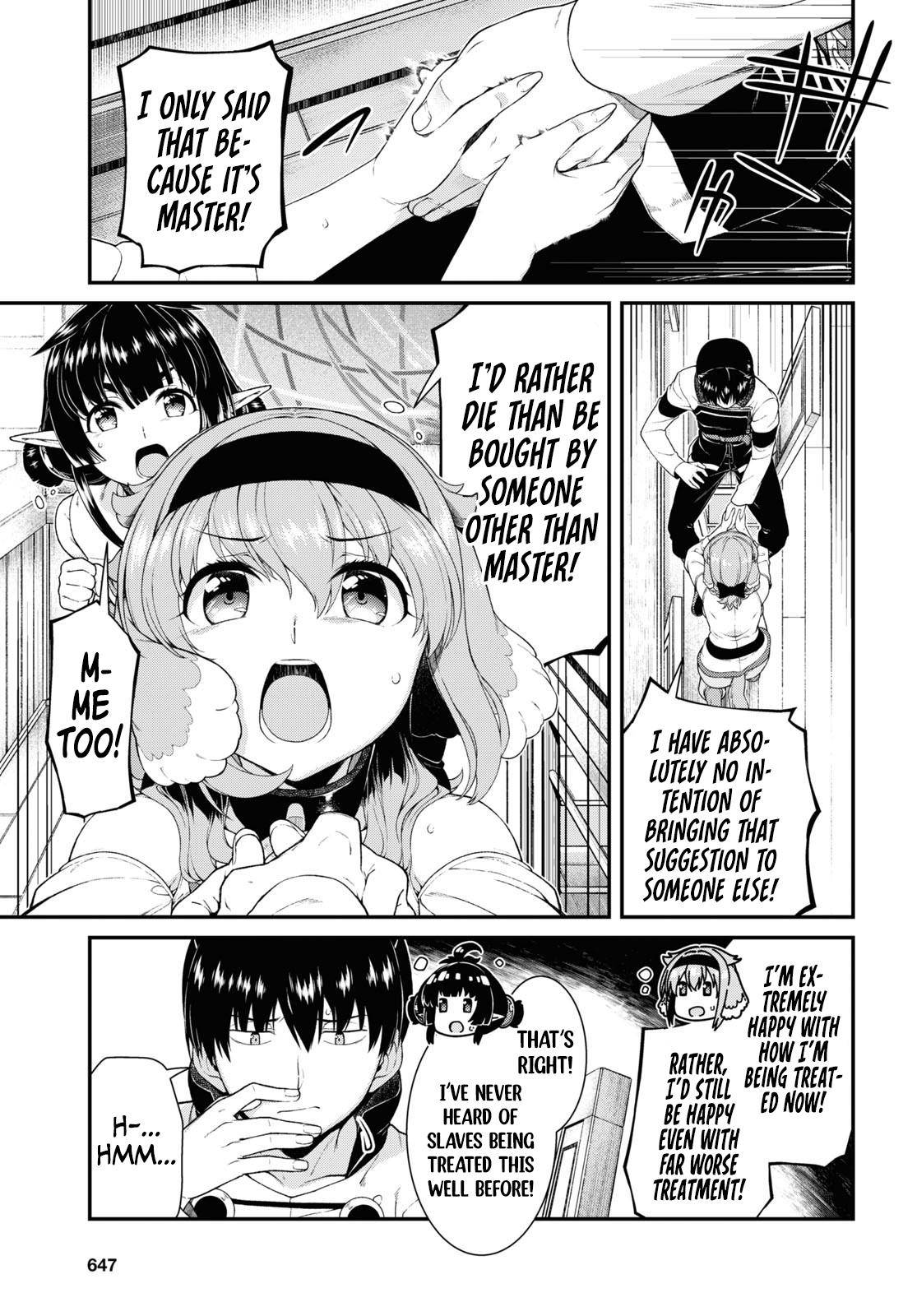 Isekai Meikyuu de Harem o, chapter 60