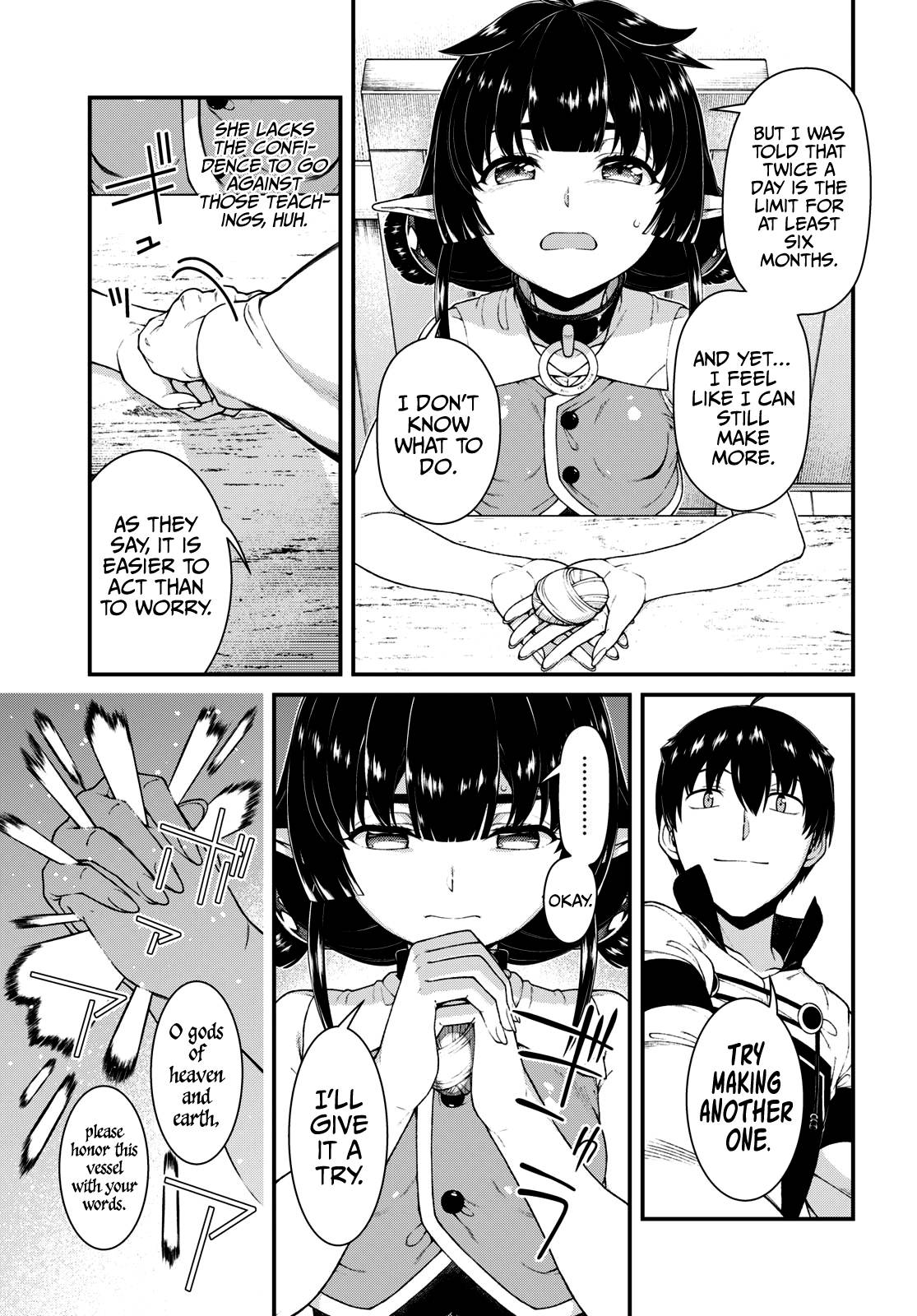 Isekai Meikyuu de Harem o, chapter 66